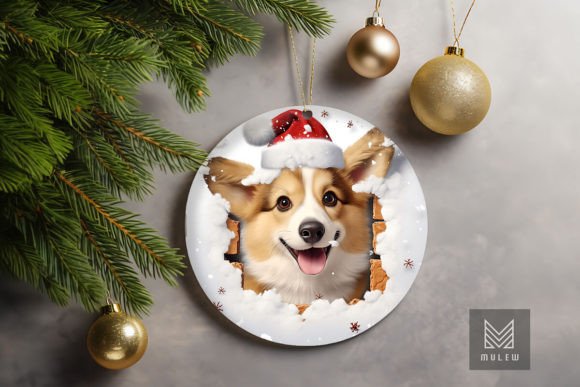 3D Corgi Dog Xmas Ornament Review