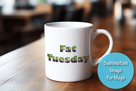 3D Fat Tuesday Sublimation Image Graphics and Illustrations Review