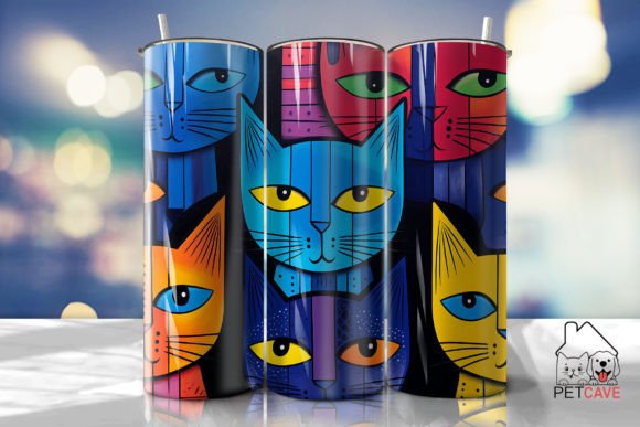 3D Pop Art Tumbler Wrap: Graphics and Crafts for Digital Sellers