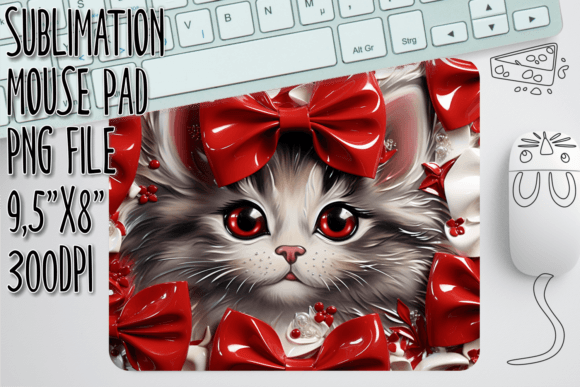 Whimsical 3D Cat Pad Design Graphics and Crafts Review